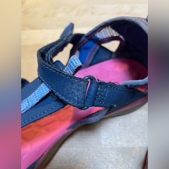 Merrell Hydro Monarch Sandal Velcro Adjustable Strap Outdoor 7M Big Girl Shoe - Picture 13 of 16